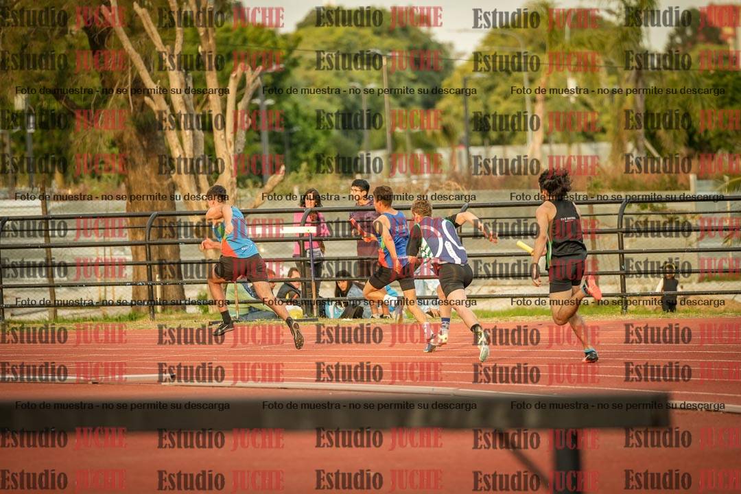Fotos de las Postas 4x100 m de varones