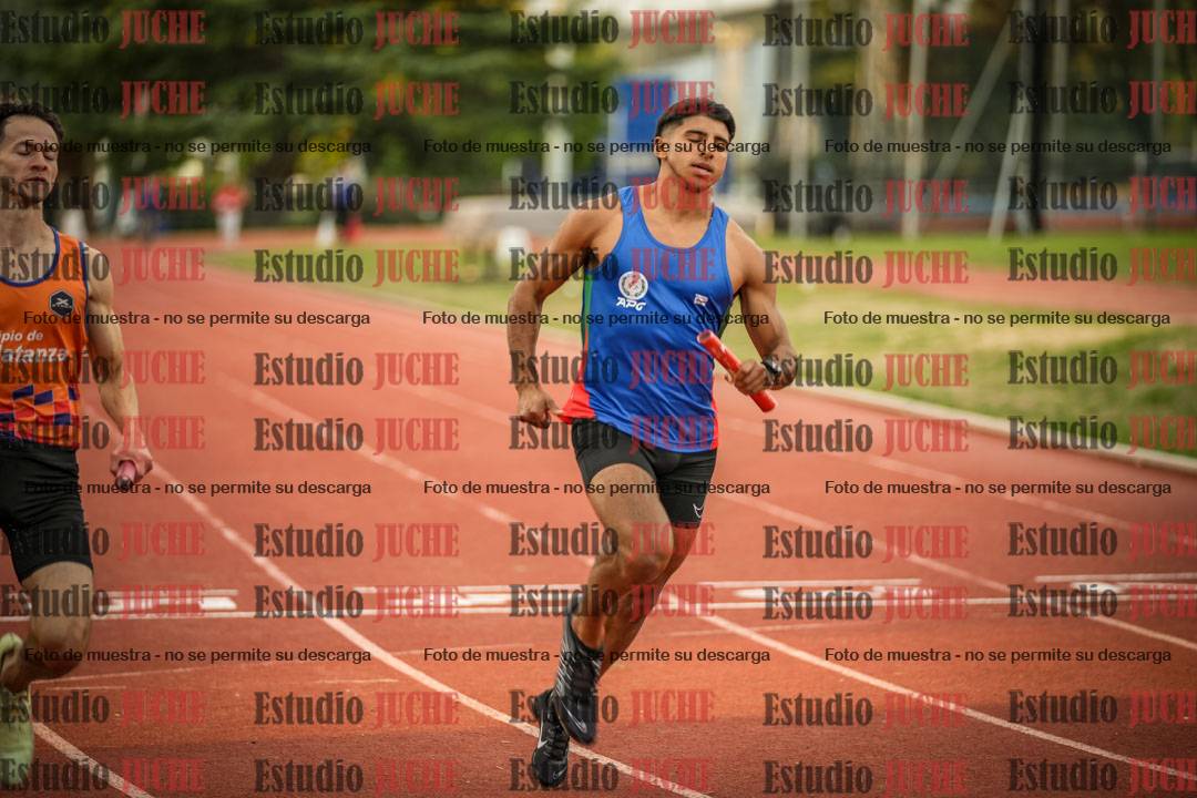 Fotos de las Postas 4x100 m de varones