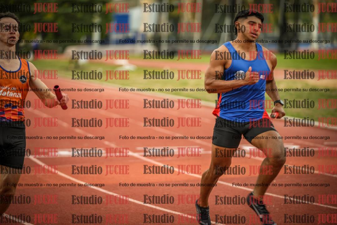 Fotos de las Postas 4x100 m de varones