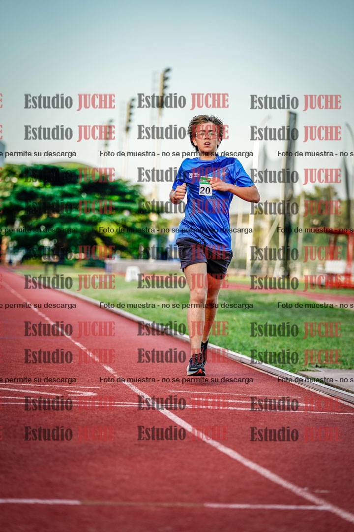 Fotos de los 1500 m llanos de varones