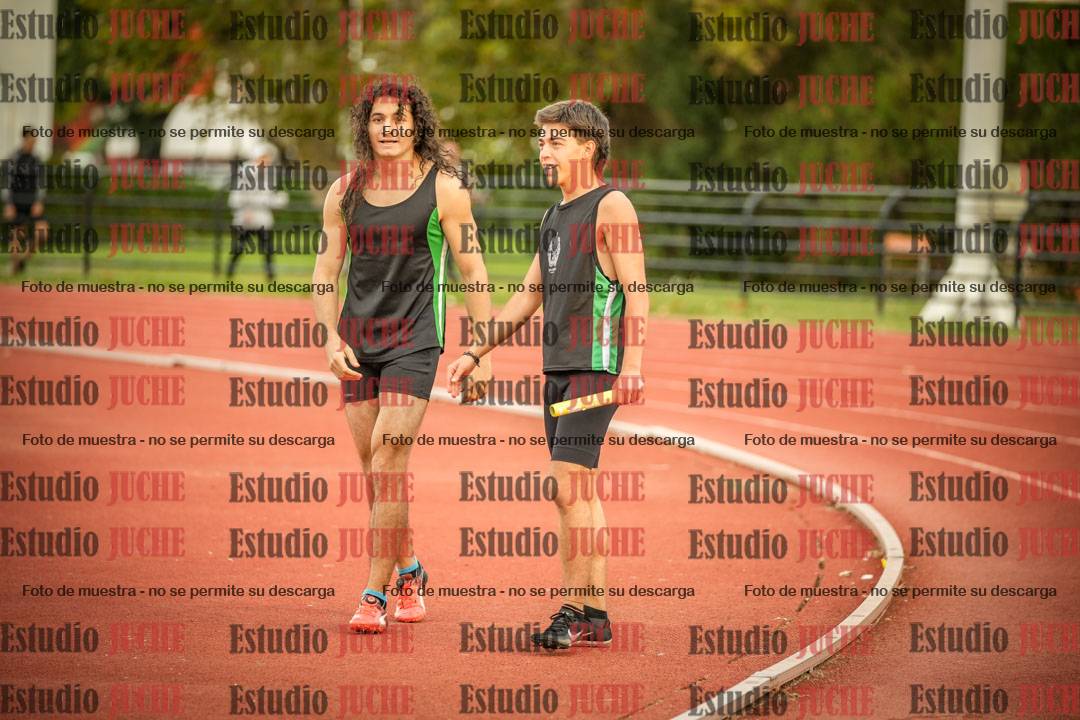 Fotos de las Postas 4x100 m de varones