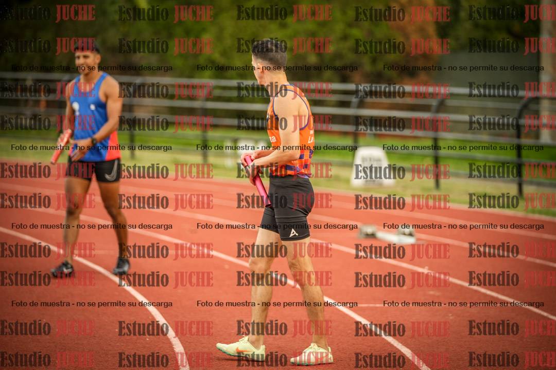 Fotos de las Postas 4x100 m de varones