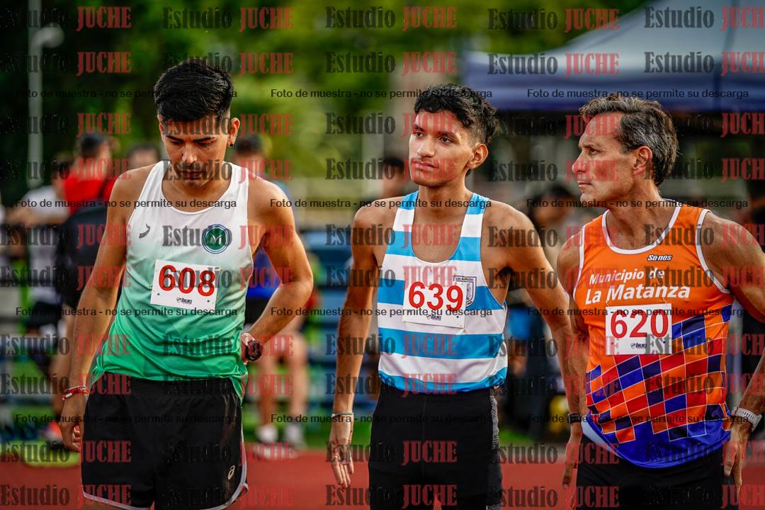 Fotos de los 1500 m llanos de varones