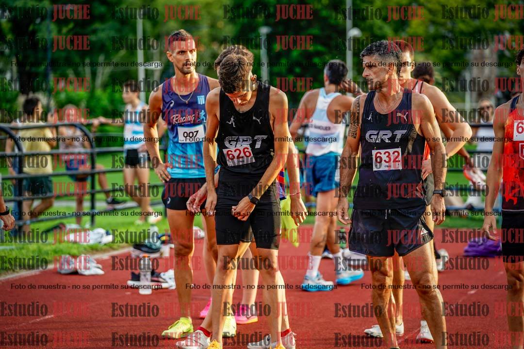 Fotos de los 1500 m llanos de varones