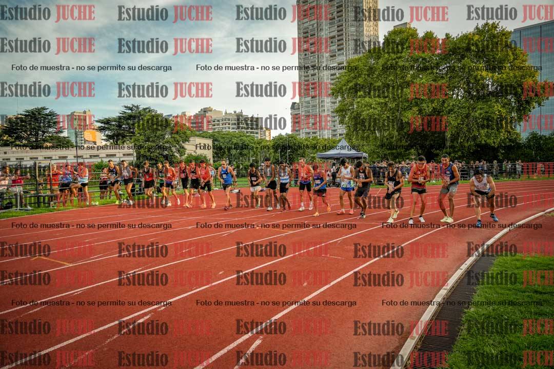 Fotos de los 1500 m llanos de varones