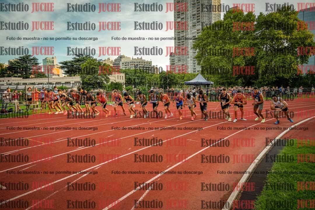 Fotos de los 1500 m llanos de varones