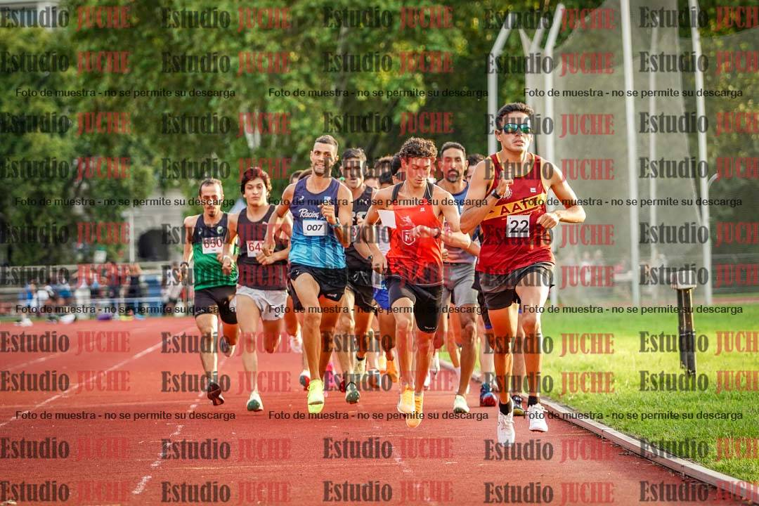 Fotos de los 1500 m llanos de varones