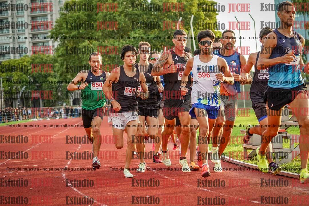 Fotos de los 1500 m llanos de varones