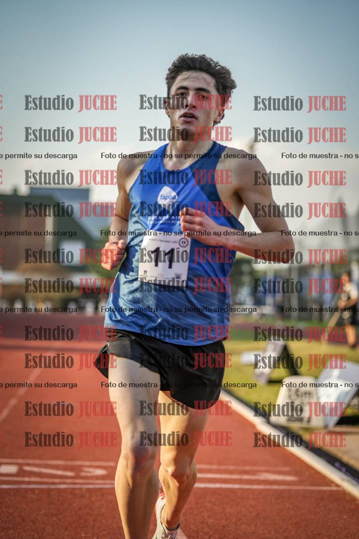 Fotos de los 5000 m llanos de varones