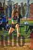 Fotos del salto en largo de mujeres