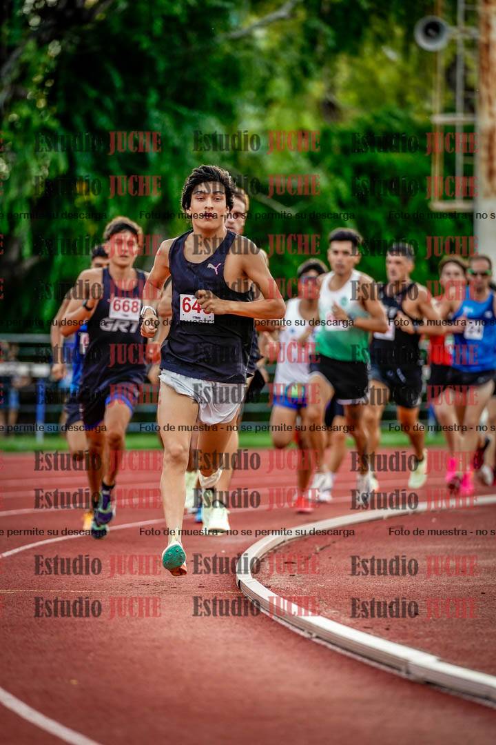 Fotos de los 1500 m llanos de varones