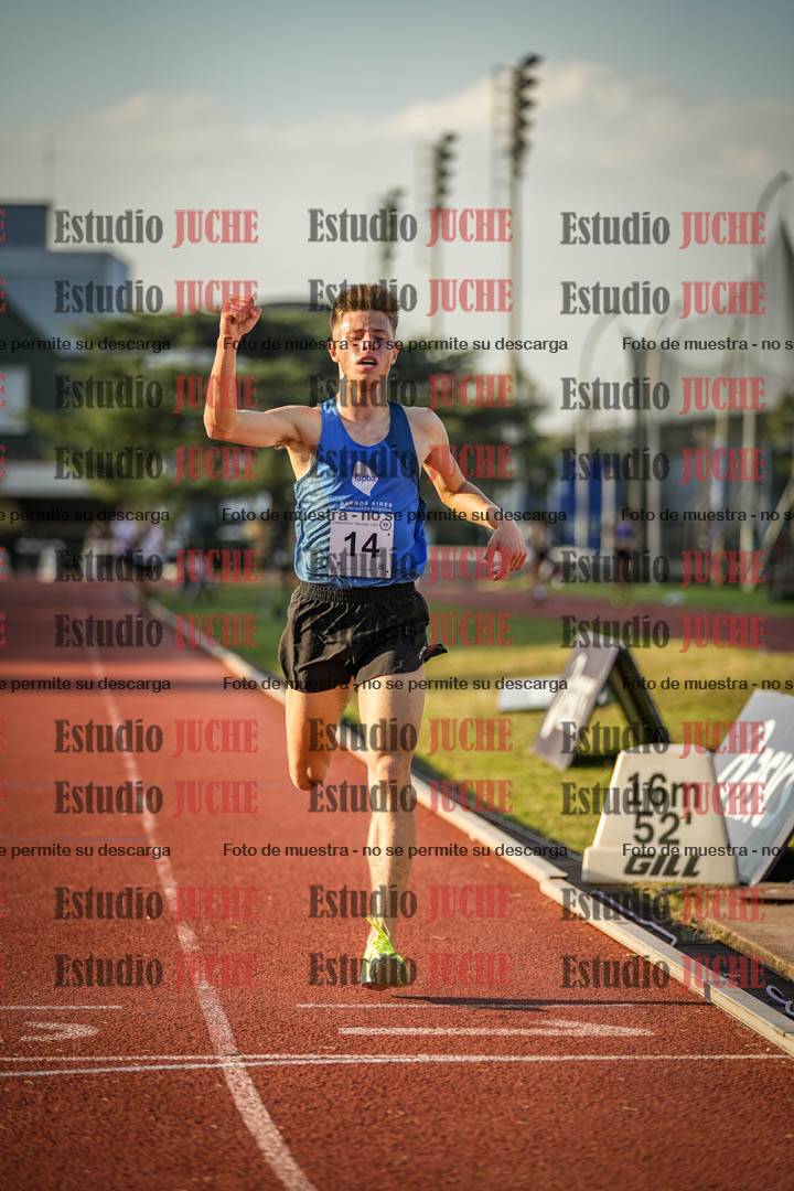 Fotos de los 5000 m llanos de varones