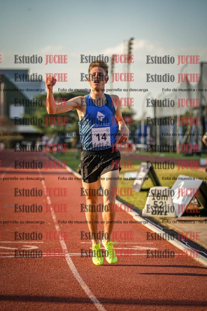Fotos de los 5000 m llanos de varones
