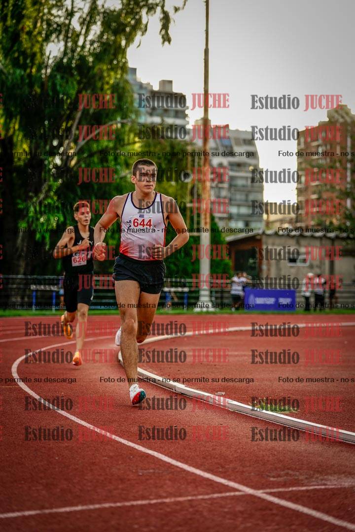 Fotos de los 1500 m llanos de varones