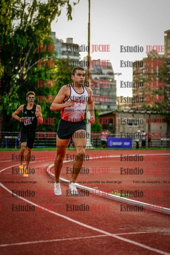 Fotos de los 1500 m llanos de varones