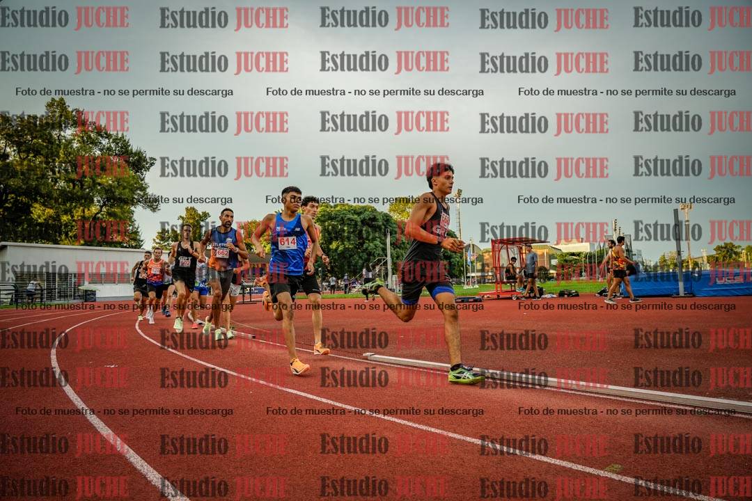 Fotos de los 1500 m llanos de varones
