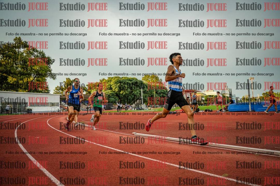 Fotos de los 1500 m llanos de varones
