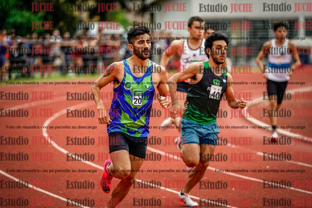 Fotos de los 800 m de varones