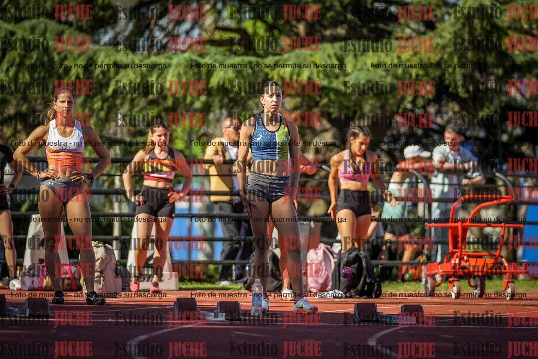 Fotos de los 100 m llanos de mujeres