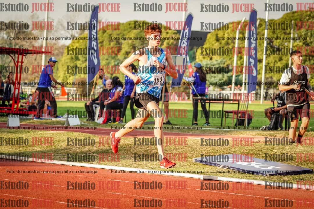 Fotos de los 5000 m llanos de varones
