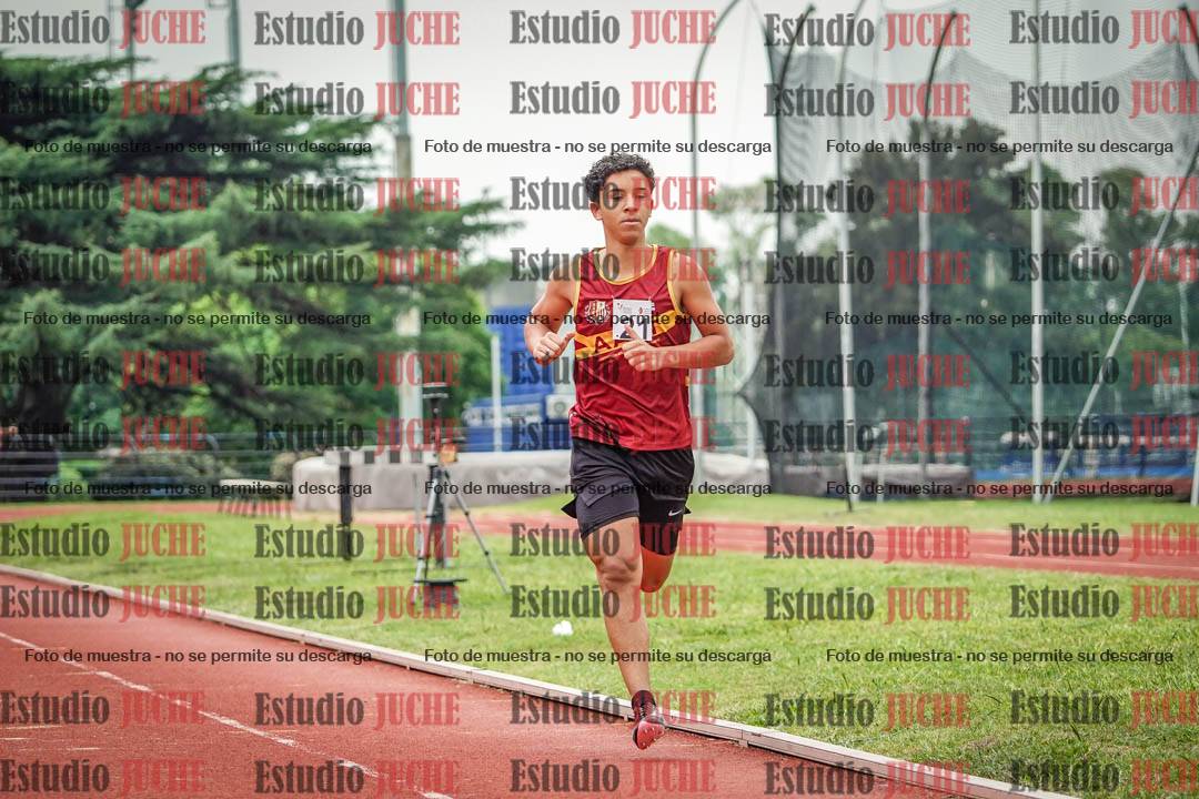 Fotos de los 800 m de varones