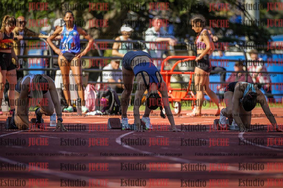 Fotos de los 100 m llanos de mujeres