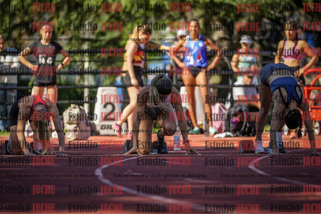 Fotos de los 100 m llanos de mujeres