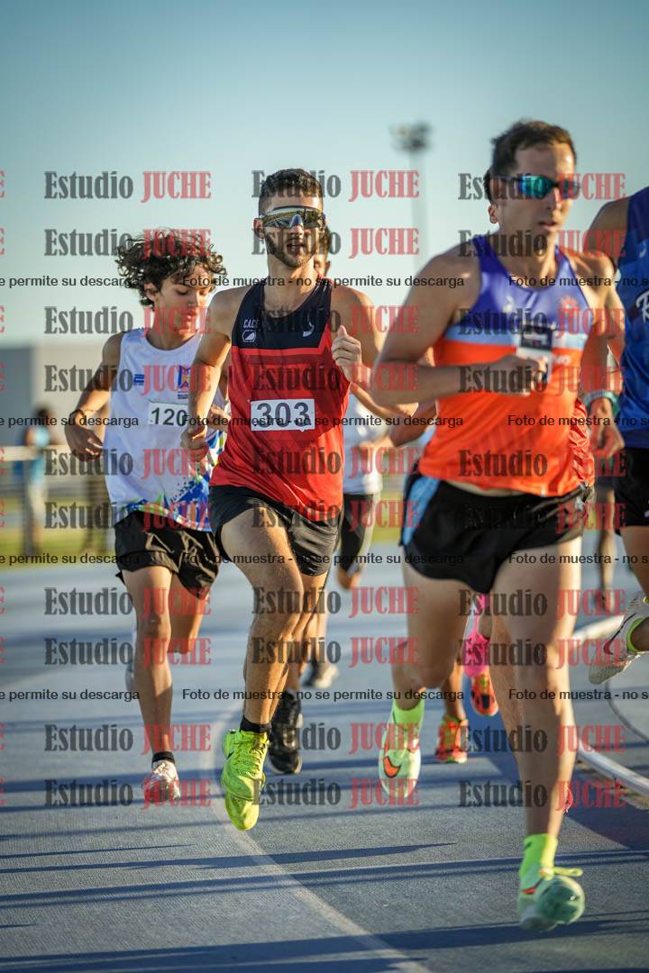 Fotos de los 1500 m llanos de varones