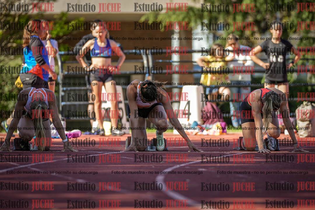 Fotos de los 100 m llanos de mujeres