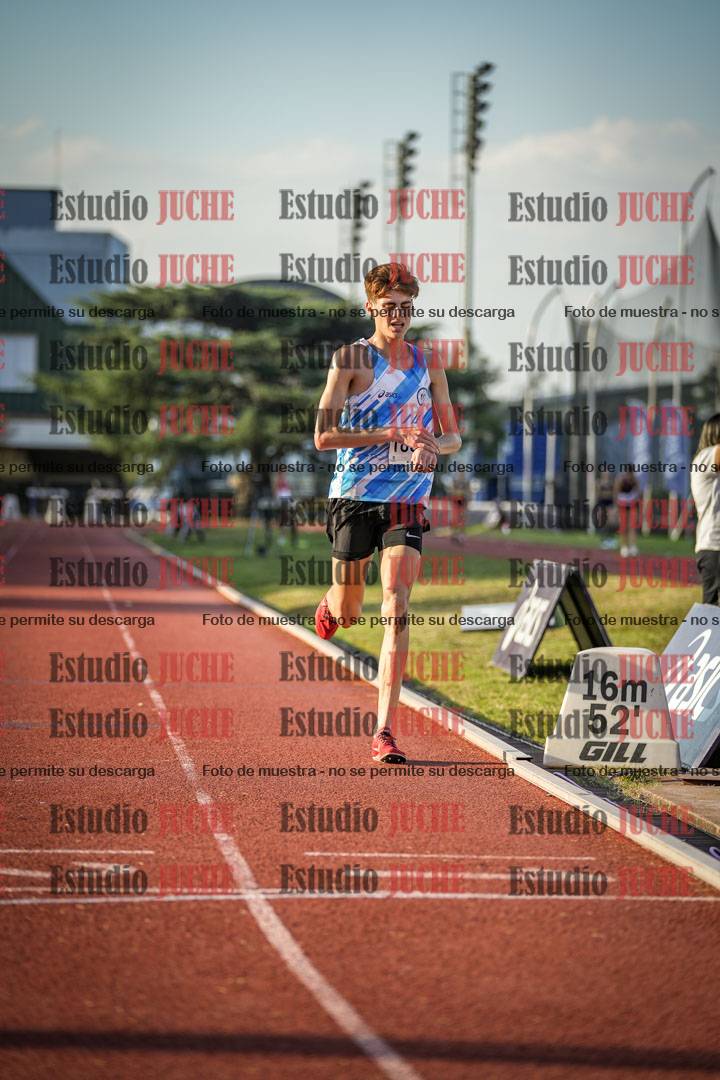Fotos de los 5000 m llanos de varones