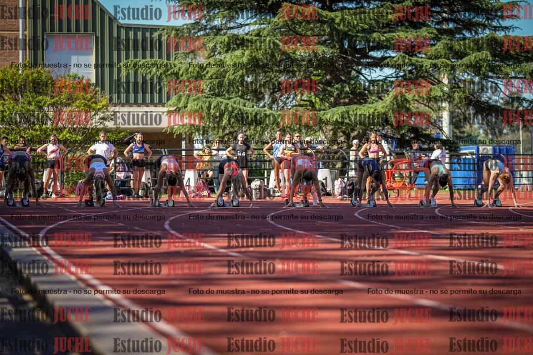 Fotos de los 100 m llanos de mujeres