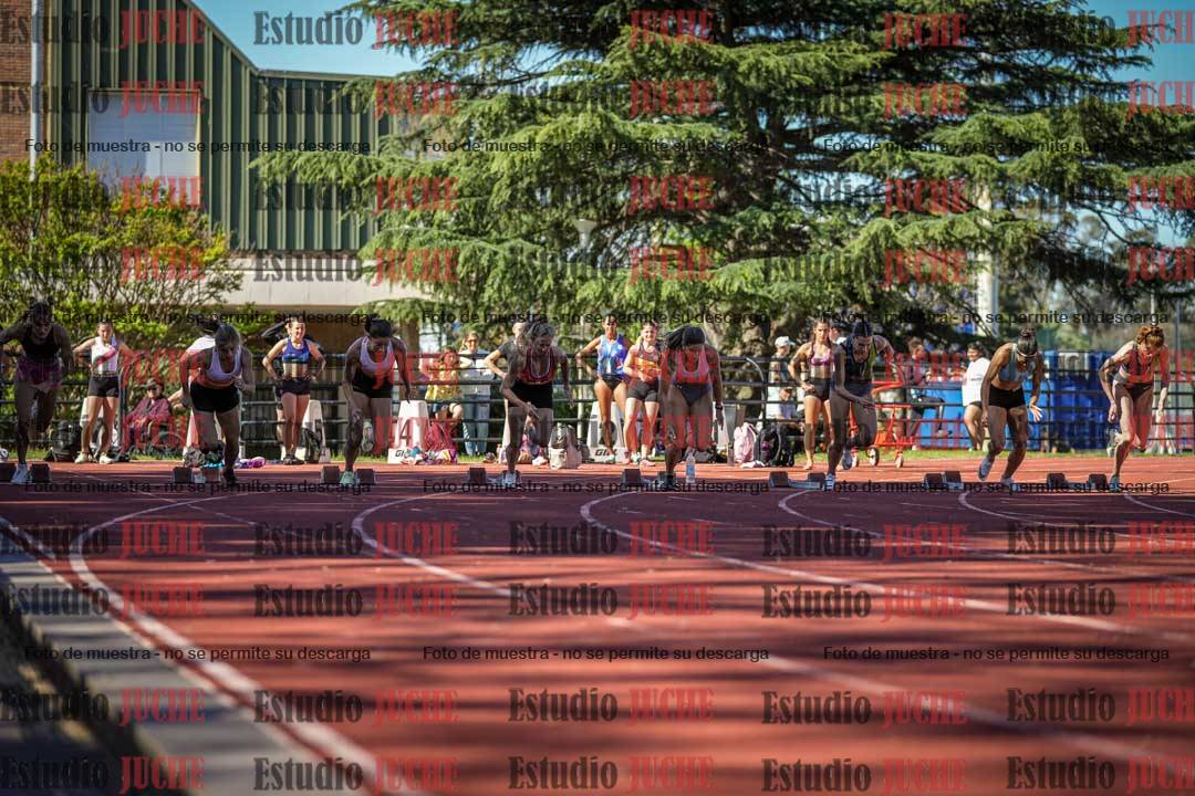 Fotos de los 100 m llanos de mujeres