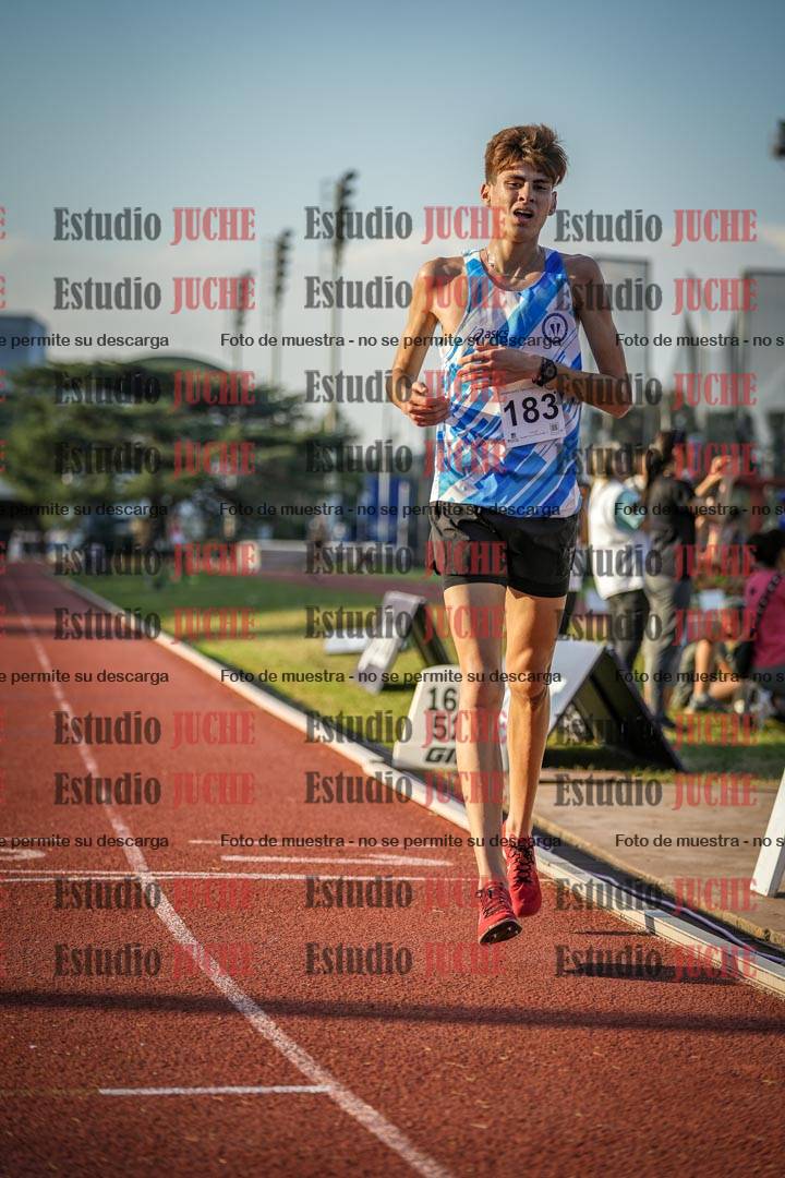 Fotos de los 5000 m llanos de varones