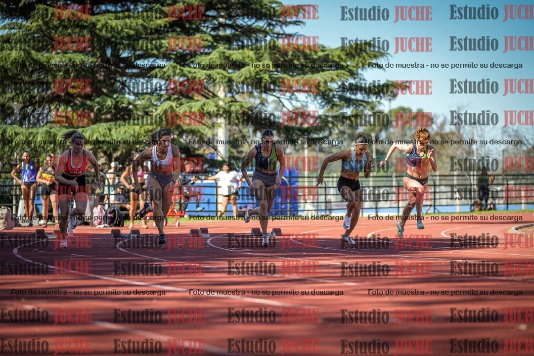 Fotos de los 100 m llanos de mujeres