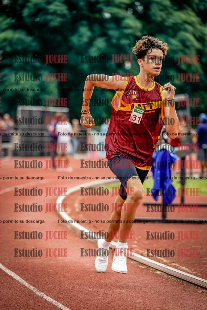 Fotos de los 800 m de varones