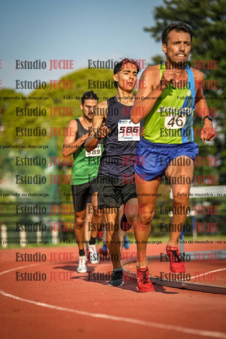 Fotos de los 3000 m llanos de varones