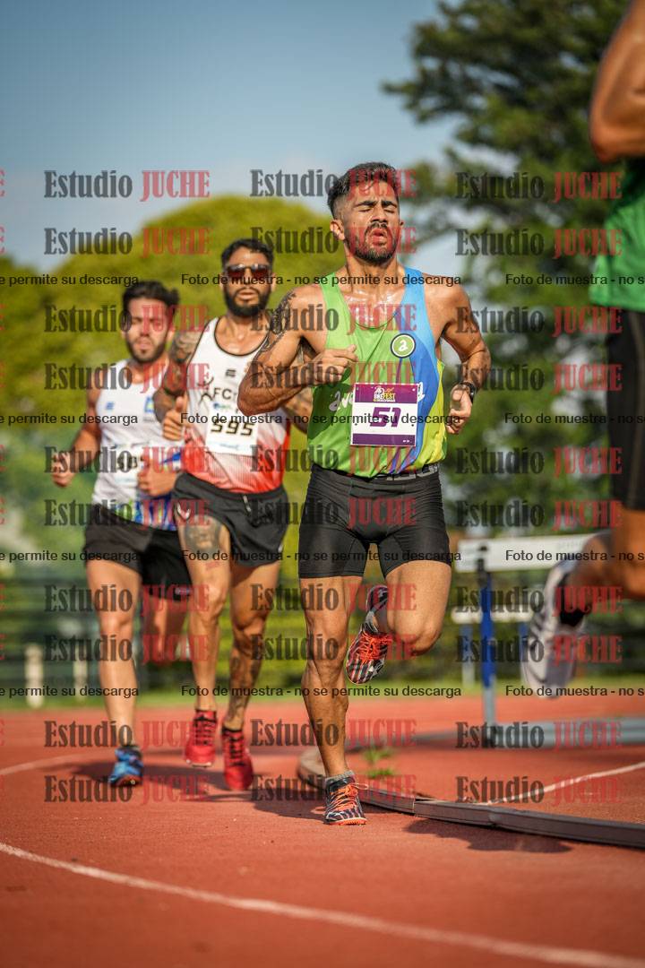 Fotos de los 3000 m llanos de varones