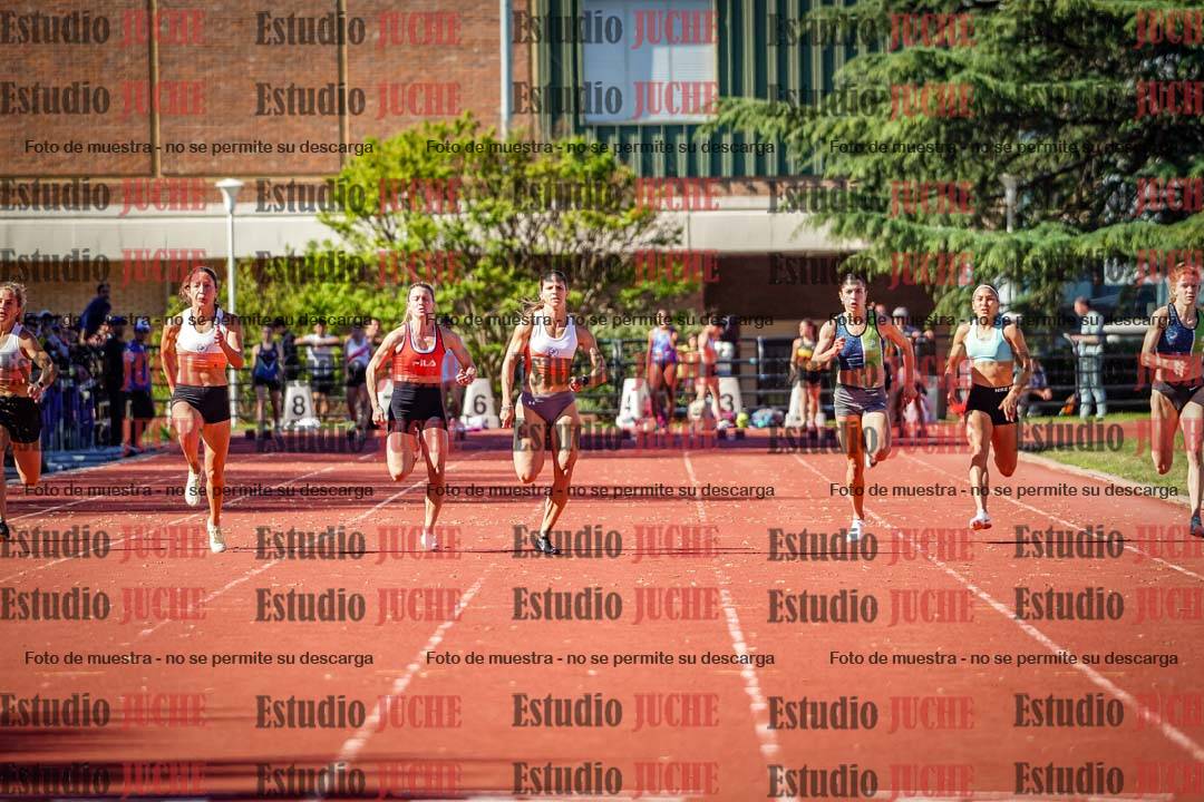 Fotos de los 100 m llanos de mujeres