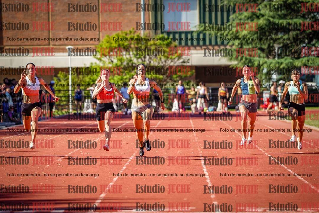 Fotos de los 100 m llanos de mujeres