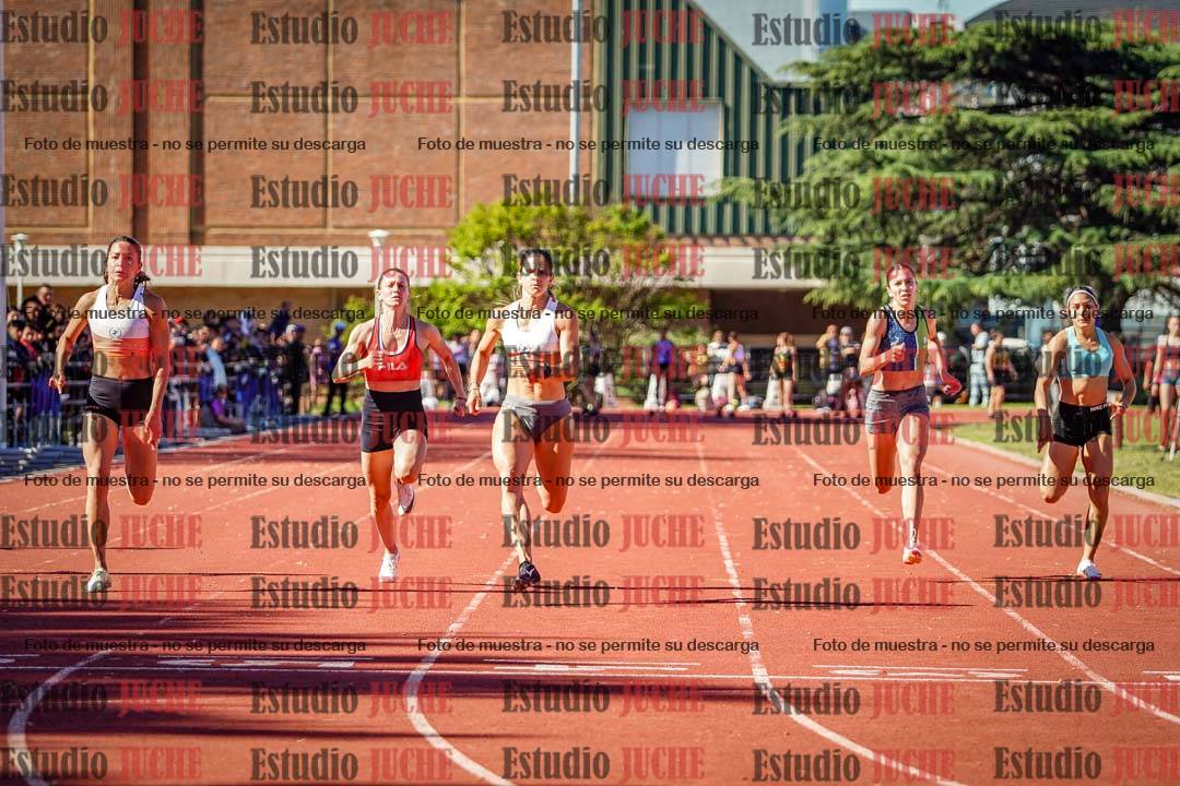 Fotos de los 100 m llanos de mujeres