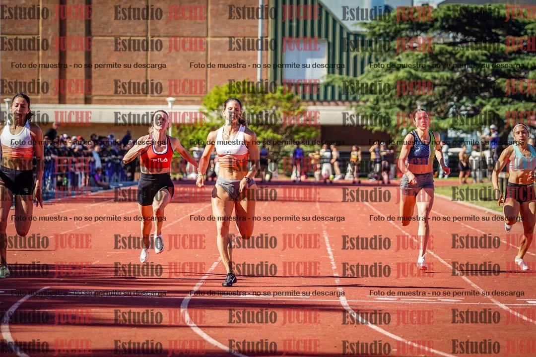 Fotos de los 100 m llanos de mujeres
