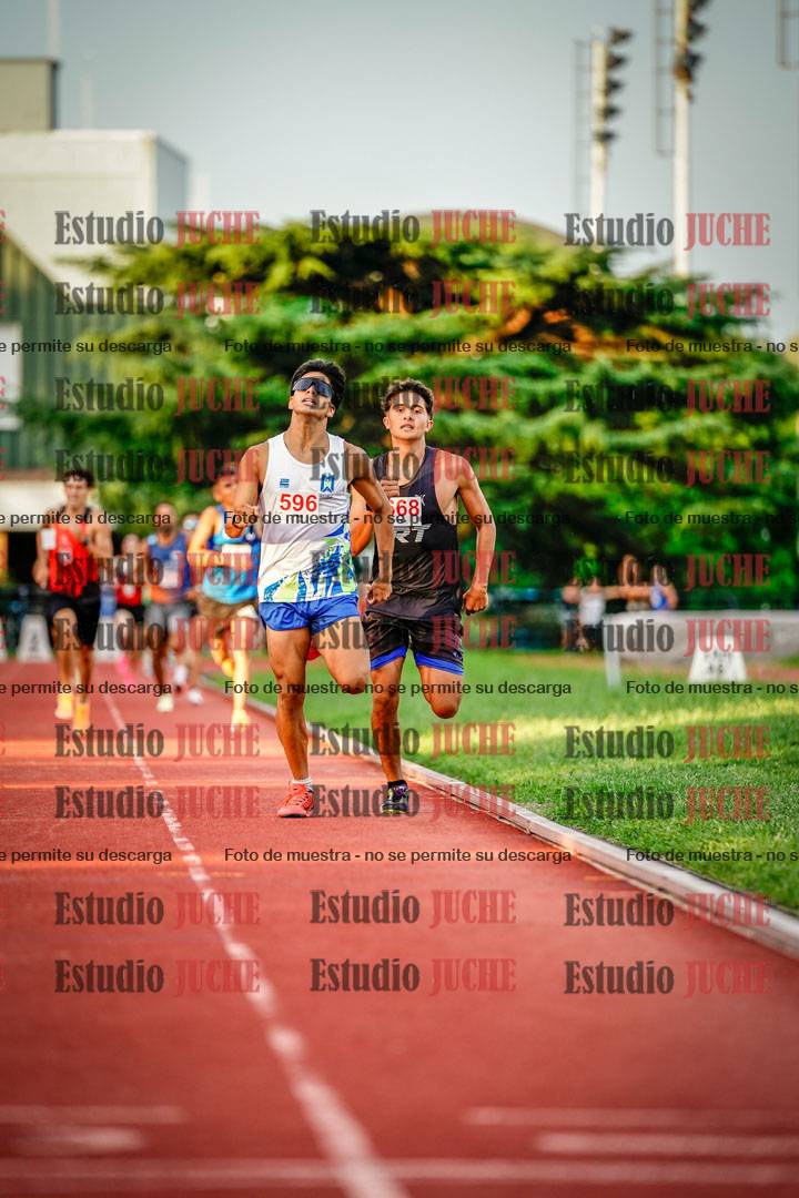 Fotos de los 1500 m llanos de varones
