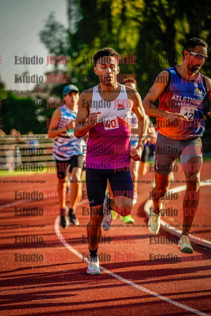 Fotos de los 1500 m de varones
