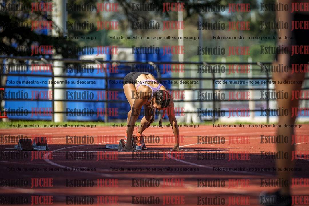 Fotos de los 100 m llanos de mujeres