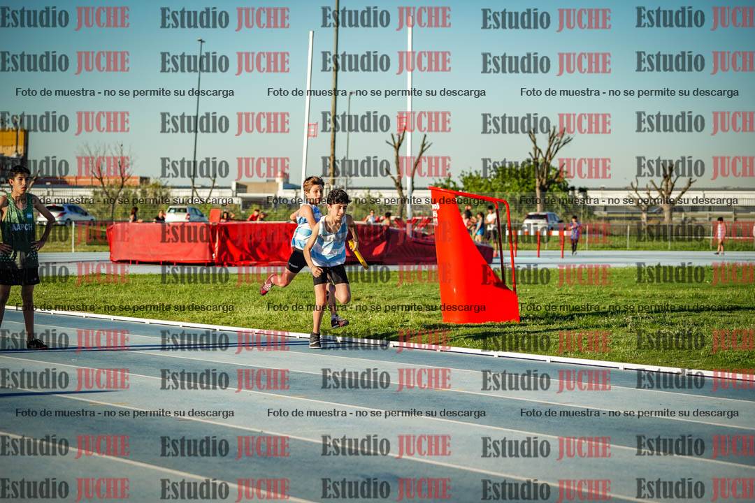 Fotos de las Postas 5x80 m de mujeres y varones