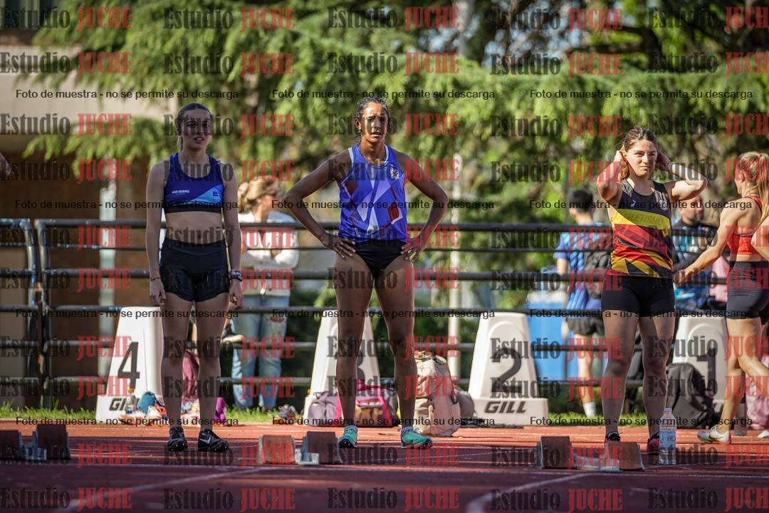Fotos de los 100 m llanos de mujeres