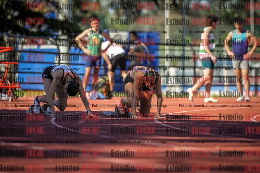 Fotos de los 100 m llanos de mujeres