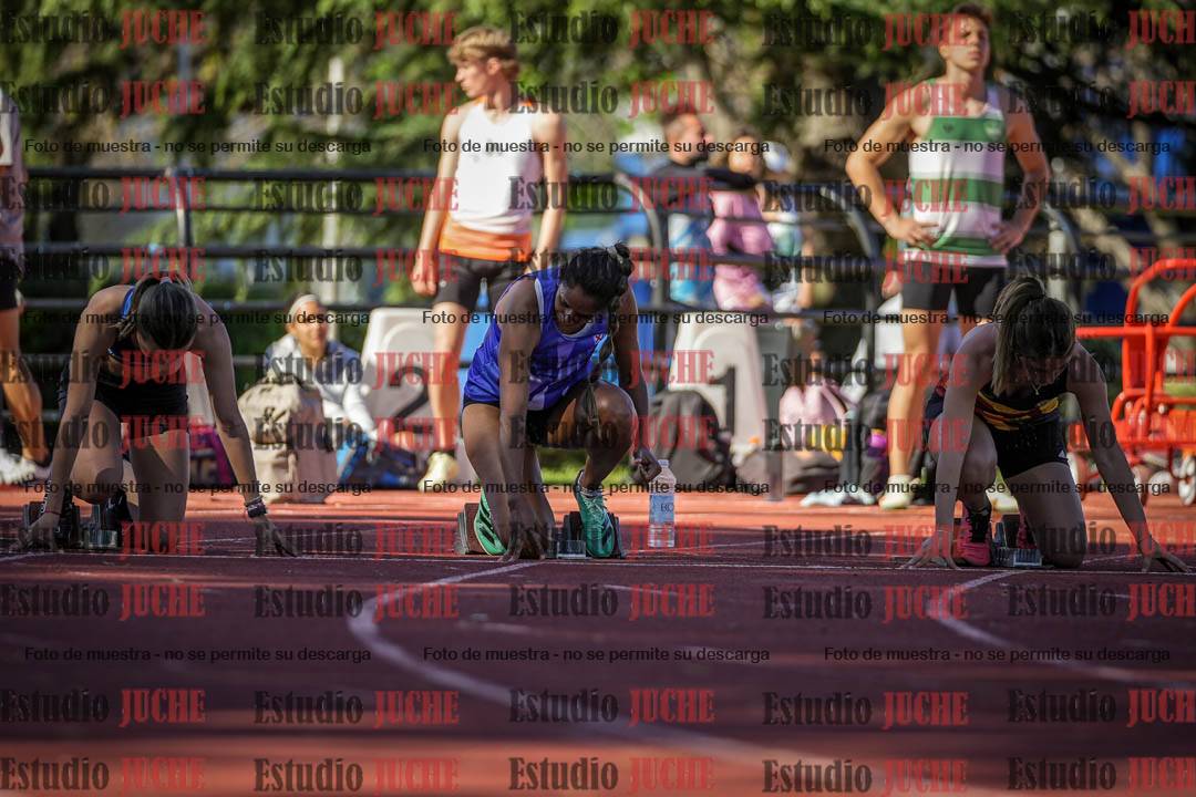 Fotos de los 100 m llanos de mujeres