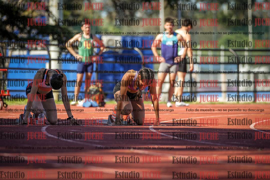 Fotos de los 100 m llanos de mujeres