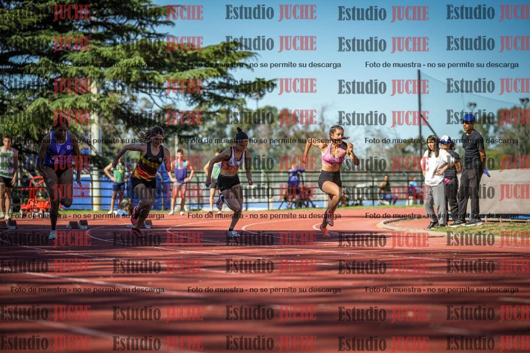 Fotos de los 100 m llanos de mujeres